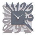 Wall Clock Dalilah de Callea Design gray burl