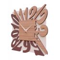 Wall Clock Dalilah de Callea Design black walnut