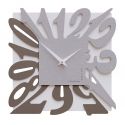 Wall Clock Dalilah de Callea Design pinstripe