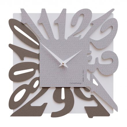 Wall Clock Dalilah de Callea Design pinstripe