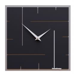 Wall Clock Grid de Callea Design black