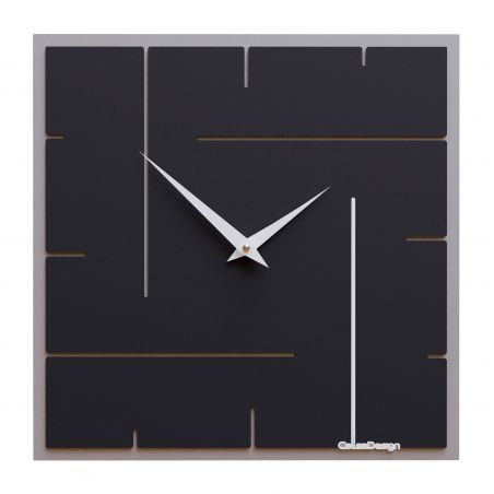 Wall Clock Grid de Callea Design black