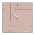 Wall Clock Grid de Callea Design pickled oak