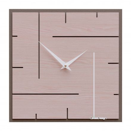 Wall Clock Grid de Callea Design breeze oak