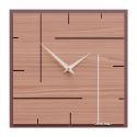 Wall Clock Grid de Callea Design black walnut