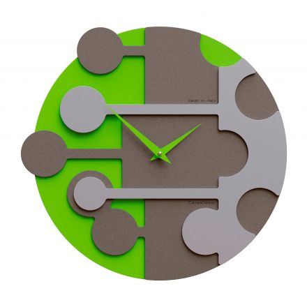 Wall Clock Stish de Callea Design apple green