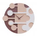 Wall Clock Stish de Callea Design pickled oak