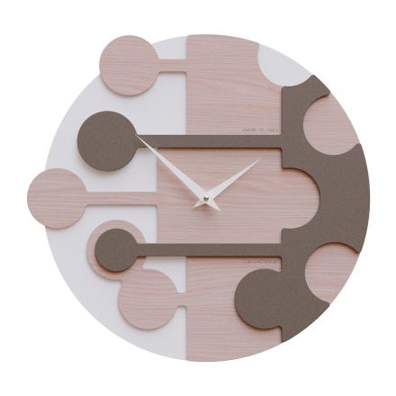 Wall Clock Stish de Callea Design breeze oak