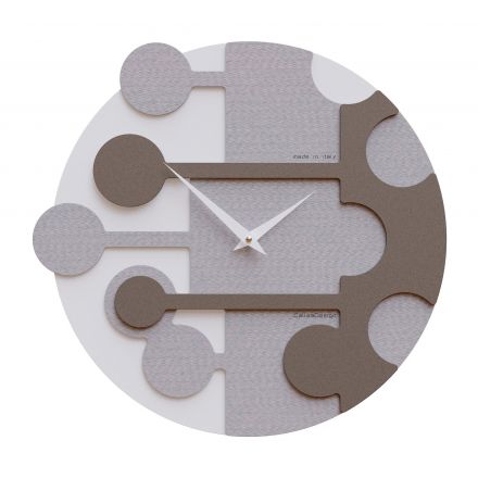 Wall Clock Stish de Callea Design pinstripe