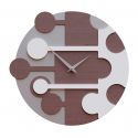 Wall Clock Stish de Callea Design wengé oak