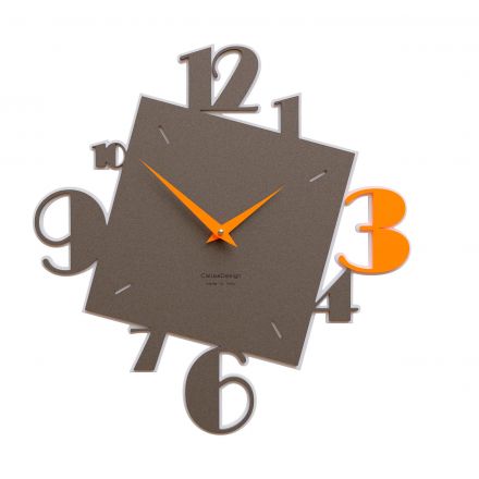 Wall Clock Justine de Callea Design quartz grey