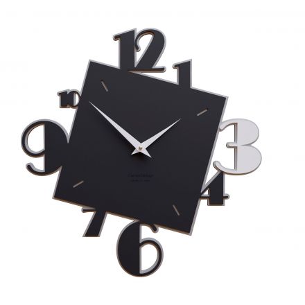 Wall Clock Justine de Callea Design black