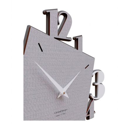 Wall Clock Justine de Callea Design pinstripe