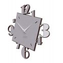 Wall Clock Justine de Callea Design pinstripe