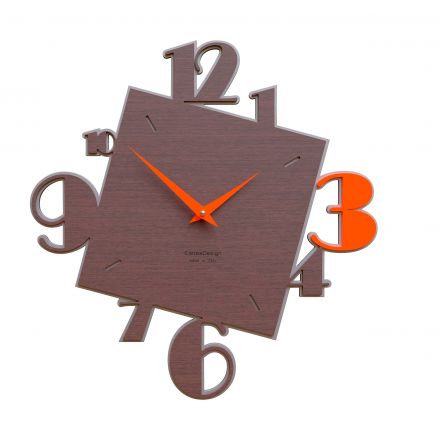 Wall Clock Justine de Callea Design wengé oak