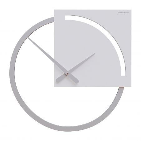 Wall Clock Karl de Callea Design white