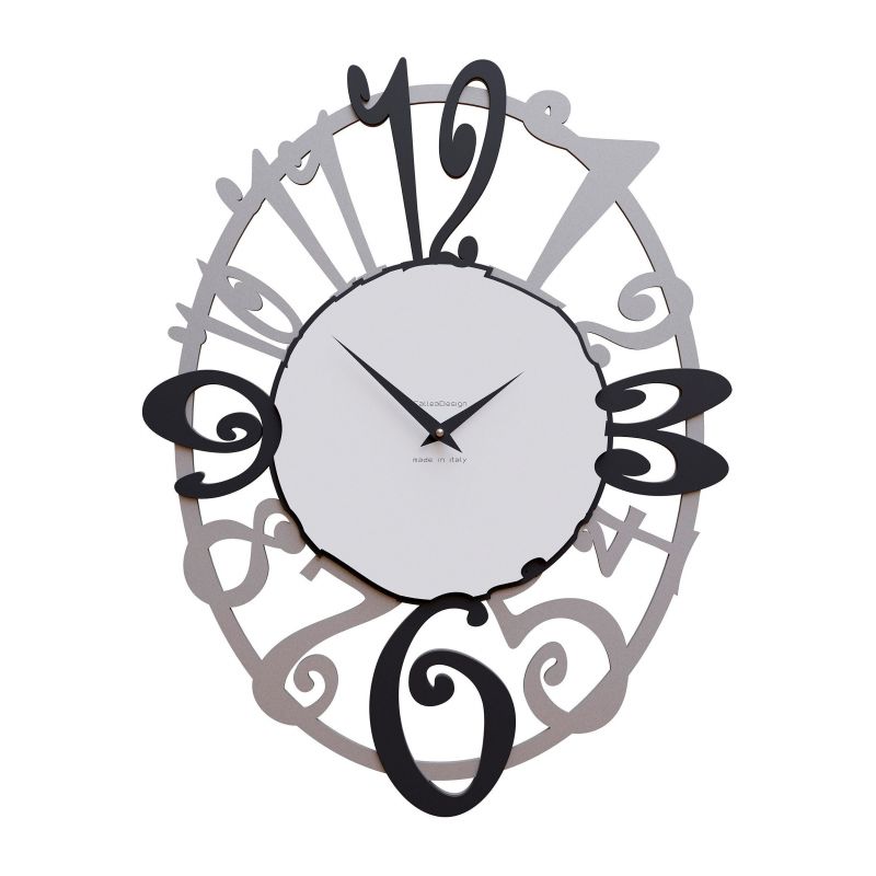 Wall Clock Michelle de Callea Design black