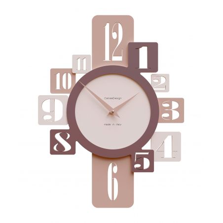 Wall Clock Onyx de Callea Design flax