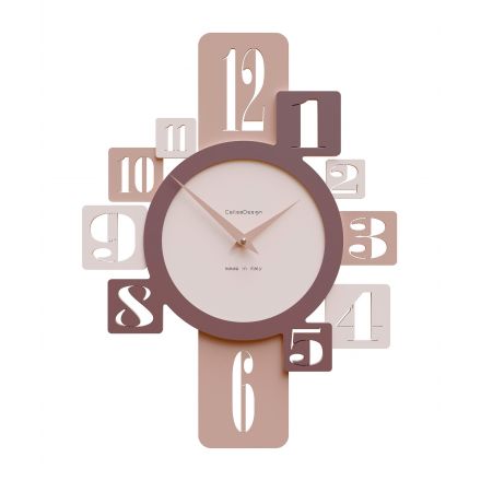 Wall Clock Onyx de Callea Design flax