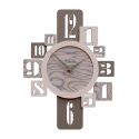 Wall Clock Onyx de Callea Design grey Sottsass