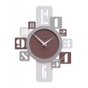 Wall Clock Onyx de Callea Design wengé oak