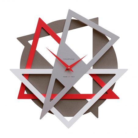 Wall Clock Geolo de Callea Design ruby