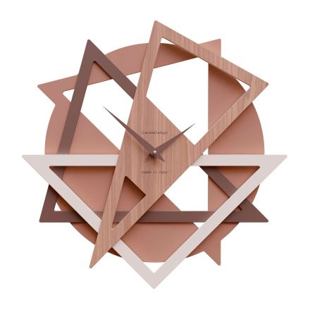 Wall Clock Geolo de Callea Design black walnut