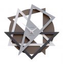 Wall Clock Geolo de Callea Design black walnut 2