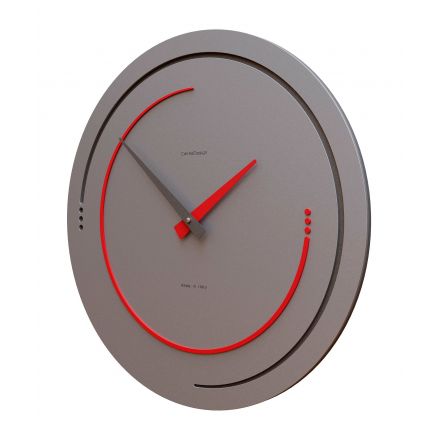 Wall Clock Sonar de Callea Design aluminium