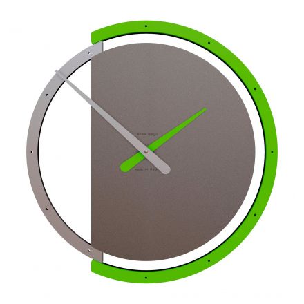 Wall Clock Zaki de Callea Design apple green