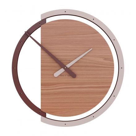 Wall Clock Zaki de Callea Design black walnut