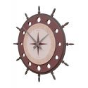 Wall Clock Compass Rose de Callea Design chocolate