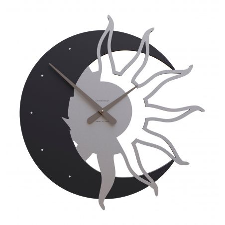Wall Clock Sun & Moon de Callea Design black