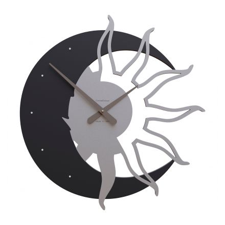 Wall Clock Sun & Moon de Callea Design black