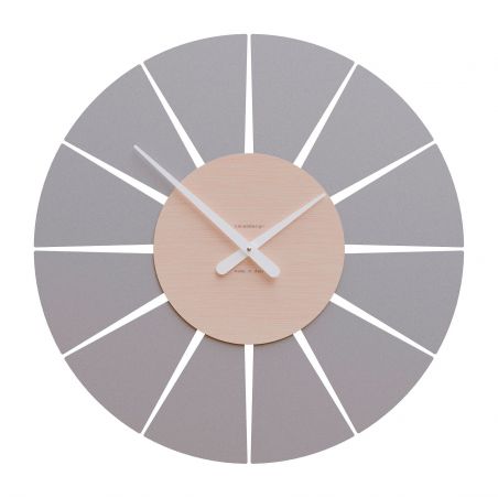 Wall Clock Extreme M de Callea Design pickled oak