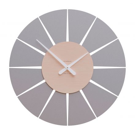 Wall Clock Extreme M de Callea Design pickled oak