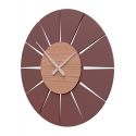 Wall Clock Extreme M de Callea Design black walnut