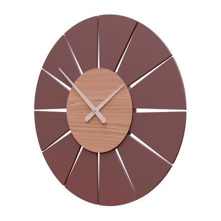 Wall Clock Extreme M de Callea Design black walnut