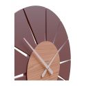 Wall Clock Extreme M de Callea Design black walnut