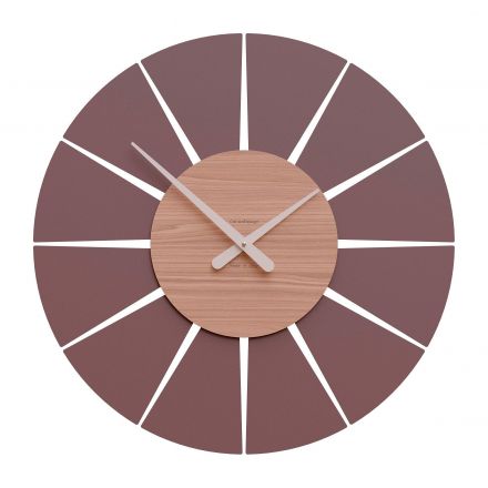 Wall Clock Extreme M de Callea Design black walnut