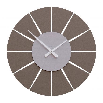 Wall Clock Extreme M de Callea Design black walnut 2