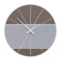 Wall Clock Benjamin de Callea Design black walnut 2