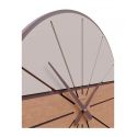 Wall Clock Benjamin de Callea Design briar walnut