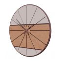 Wall Clock Benjamin de Callea Design briar walnut