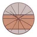 Wall Clock Benjamin de Callea Design briar walnut