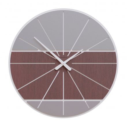 Wall Clock Benjamin de Callea Design wengé oak