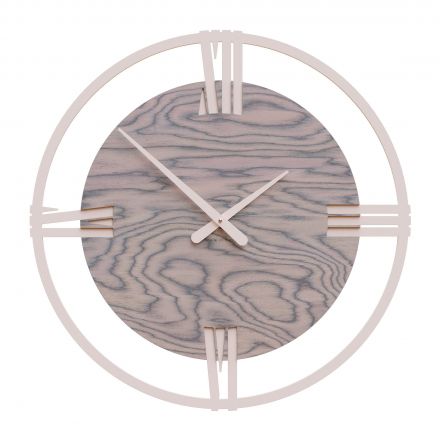 Wall Clock Sirio 60 de Callea Design grey Sottsass