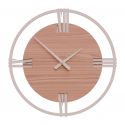 Wall Clock Sirio 60 de Callea Design black walnut