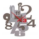 Wall Clock Kirsten de Callea Design ruby