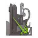 Wall Clock Kirsten de Callea Design apple green